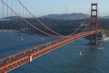 Golden Gate Bridge, San Francisco, California. - Photo #2759