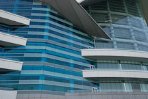 Close-up of the Hong Kong Convention and Exhibition Centre. Hong Kong, China. - Photo #14559