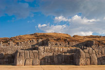 Sacsayhuaman is a walled complex made by the Incans near Cusco. - Photo #9559