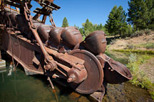 Boom of the Sumpter Valley Dredge. - Photo #27706