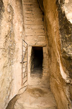 Southern entrance to Balcony House. Mesa Verde NP, Colorado. - Photo #18760