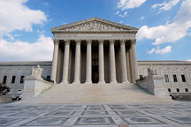 The U.S. Supreme Court building. Washington, D.C., USA. - Photo #11260
