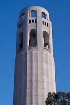 Top of Coit Tower, San Francisco, California, USA. - Photo #1160
