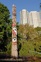 Totem Pole. Kowloon Park, Hong Kong, China. - Photo #14761