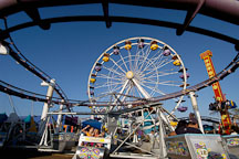 Carnival rides. Santa Monica Pier. Santa Monica, California, USA. - Photo #8262