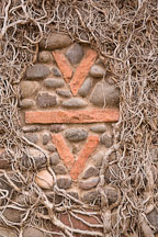 V-bar-V Ranch symbol. Arizona, USA. - Photo #17762