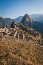 Southern agricultural terraces. Machu Picchu, Peru. - Photo #9963