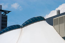 Architectural detail of the Columbus center. Baltimore, Maryland, USA. - Photo #3864