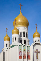 Russian orthodox Holy Virgin Cathedral. San Francisco, California. - Photo #24465