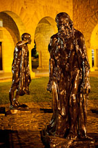 Auguste Rodin's Burgers of Calais. Stanford University, California. - Photo #22268