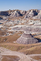 Blue Mesa. Petrified Forest NP, Arizona. - Photo #18007
