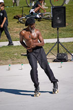 Rollerskater. Venice, California, USA. - Photo #8670