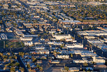 Aerial view of Las Vegas at sunset. Nevada, USA. - Photo #13573