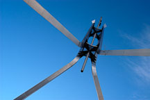 Parliament House flag pole. Canberra, Australia. - Photo #1474