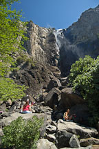 Bridalveil Falls. Yosemite National Park, California, USA. - Photo #4675