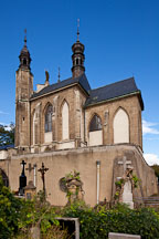 Roman Catholic chapel containing the Sedlec ossuary. Kutna Hora, Czech Republic. - Photo #29776