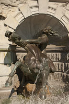Nymph on seahorse. The Court of the Neptune Fountain, Washington, D.C. - Photo #29179