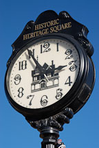 Clock. Heritage square. Phoenix, Arizona, USA. - Photo #5508