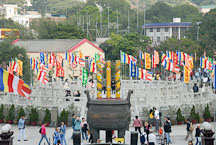 Prayer flags. Ngong Ping, Lantau Island, Hong Kong, China. - Photo #16108