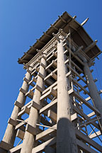 Yagura tower. Japantown, Los Angeles, California, USA. - Photo #6508