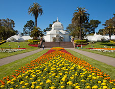 Conservatory of Flowers in Golden Gate Park. San Francisco, California. - Photo #26883