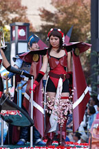 Anime costumes. Cherry blossom festival grand parade. Japantown, San Francisco, California, USA. - Photo #3683