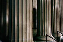 Columns of The Granite Lady (Old Mint). San Francisco, California. - Photo #86