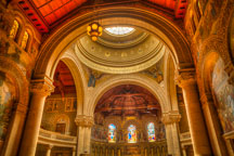Interior of the Stanford Memorial Church. Stanford University, California. - Photo #32086