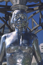Statue of Anna May Wong. Hollywood, California, USA. - Photo #586