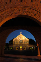 Stanford Memorial Church, Stanford University. - Photo #2287
