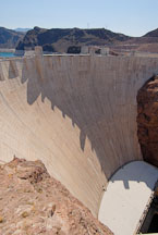 Hoover Dam viewed from the Nevada side. Nevada and Arizona, USA. - Photo #13788