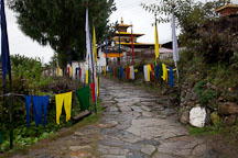 Entrance to Kyichu Lhakhang. Paro, Bhutan. - Photo #23990