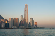 Morning skyline. Hong Kong, China. - Photo #14690