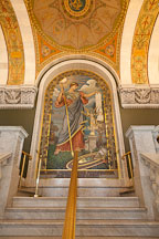 Mosaic of the Roman Goddess Minerva. Library of Congress, Washington, D.C. - Photo #29290