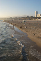 Santa Monica Beach. Santa Monica, California, USA. - Photo #8291
