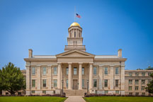 Iowa Old Capitol Building. Iowa City, Iowa. - Photo #32993