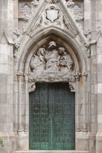 Ornate door at Grace Church. New York City, NY. - Photo #25293