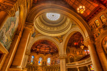 Arches inside the Stanford Memorial Church. Stanford, California. - Photo #32095
