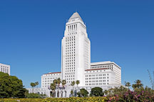 City Hall. Downtown Los Angeles, California, USA. - Photo #6495