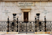 George Washington Monument. Mount Vernon Place, Baltimore, Maryland, USA. - Photo #3895