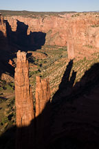 View from Spider Rock Overlook. Canyon de Chelly, Arizona. - Photo #18295