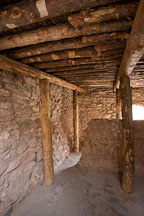 Inside pueblo room. Tuzigoot National Monument, Arizona, USA, - Photo #17697