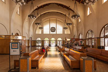 Interior of the Santa Fe train depot building. San Diego, California - Photo #26098