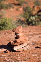 Pile of stones. Sedona, Arizona. - Photo #17599