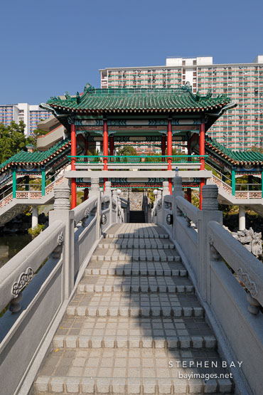 Good Wish Garden. Wong Tai Sin Temple, Hong Kong, China.