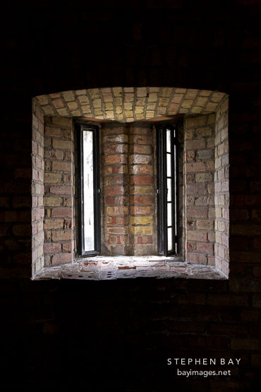 Window in the Scottish Tower, Casa Loma, Toronto.
