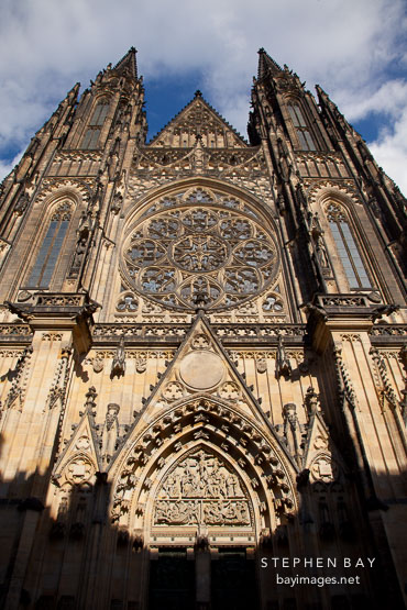 Saint Vitus Cathedral. Prague, Czech Republic.