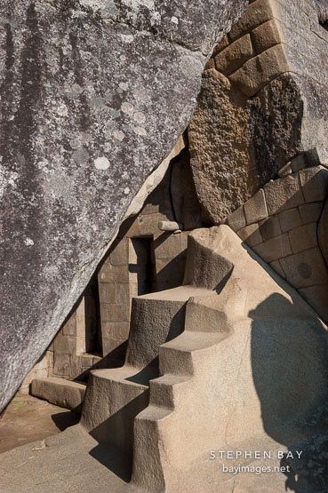 Royal tomb. Machu Picchu, Peru.