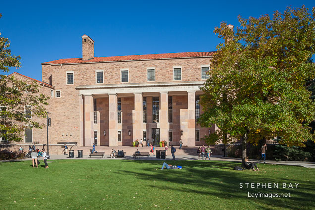 Norlin Library, CU Boulder.