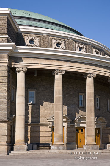 Column's of Convocation Hall. Toronto, Canada